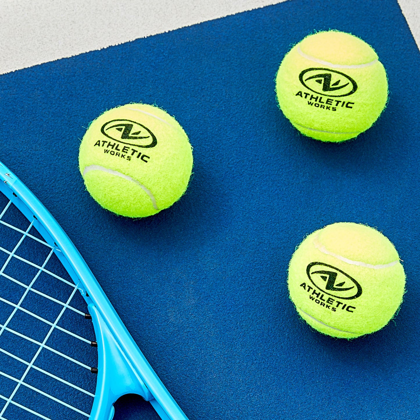 (12 Pack)  Pressurized Tennis Balls, 3-Pack, All Court Use