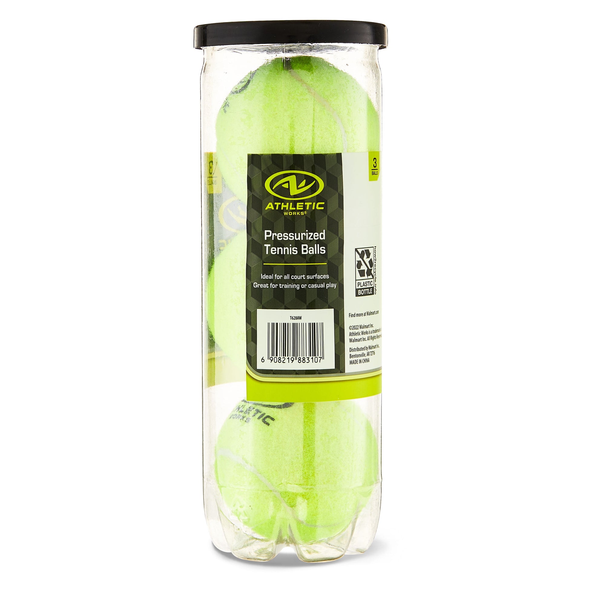 (12 Pack)  Pressurized Tennis Balls, 3-Pack, All Court Use